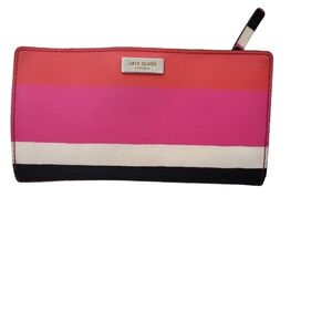 Kate Spade Stacy Laurel Way Bonita Stripe wallet